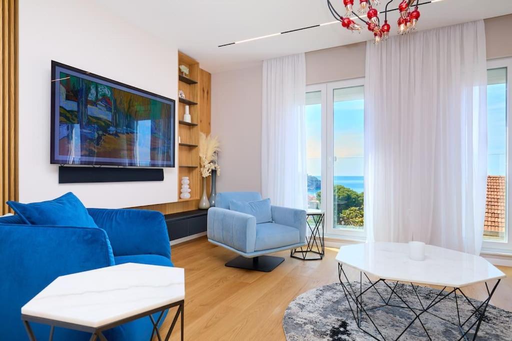New & Stunning Views In Luxury 5* Divona Apartment ดูบรอฟนิก ภายนอก รูปภาพ